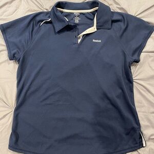 Reebok Woman’s Navy Blue Golf Polo Shirt